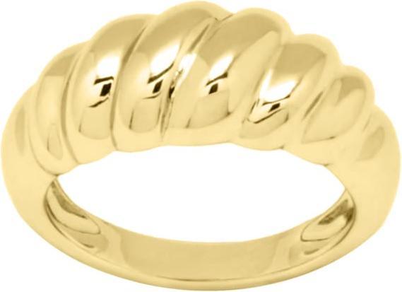 Image du produit Candy Bague Croissant, argent sterling 925, plaqué or (62, Argent 925)