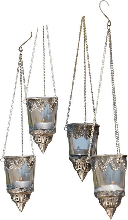 Image du produit Loberon Lanterne Set de 4 Céleste (4 x, H)