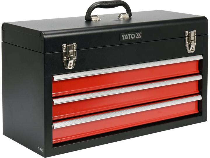 Actual product image Yato tool box with 3 drawers YT-08873 (1 pieces)
