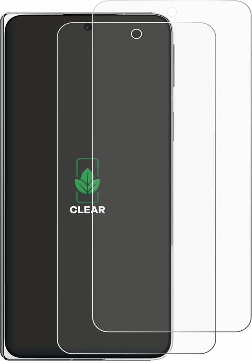 Productafbeelding ScreenLeaf Schutzfolie nachhaltiger Displayschutz Display Schutz Folie Klar Transparent (2 Stuk, Oppo Find X5)