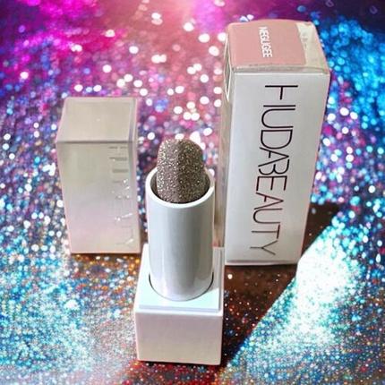 Image du produit Huda Beauty Diamond Balm Baume à lèvres scintillant en Negligee Transparent Nude (40 ml)