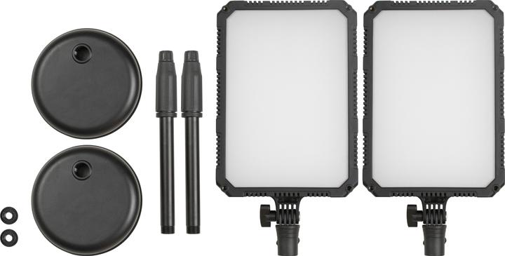 Actual product image Nanlite Compac 24B Desktop 2 Kit (Surface luminaire)