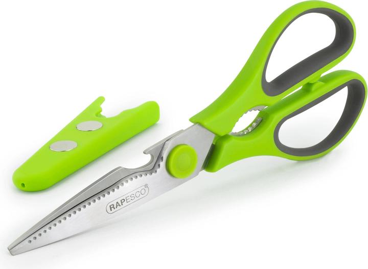 Actual product image Rapesco Mehrzweck Küchenschere 21 cm, Edelstahl, Universal (21 cm)