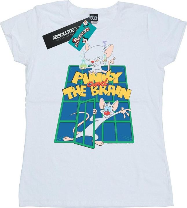 Immagine prodotto Universal Textiles Pinky And The Brain Laboratory Maglietta Donna (XXL)