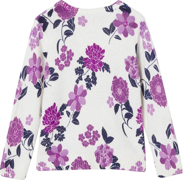 Vertbaudet Mädchen Pullover mit Blumen (86)