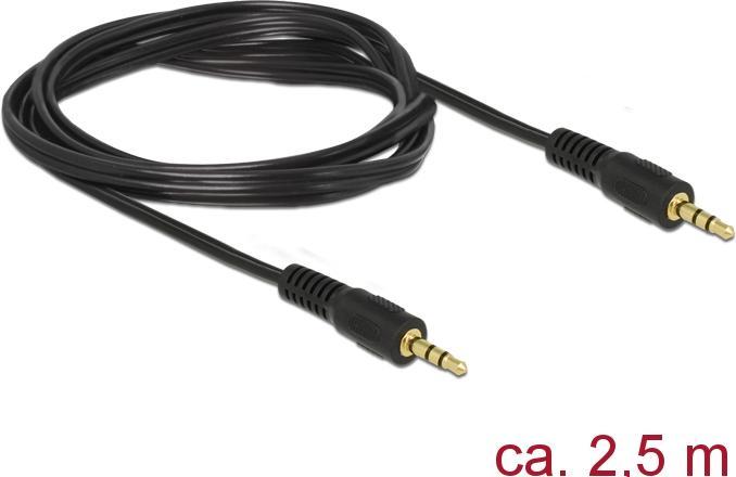 Actual product image Delock Jack 3,5mm 3 Pin (2.50 m, 3.5mm jack (AUX))