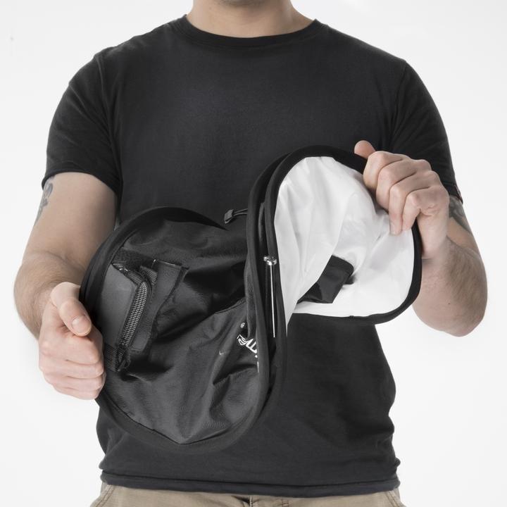Immagine prodotto Walimex Softbox RoundLight pieghevole (Soft box, 10 cm)