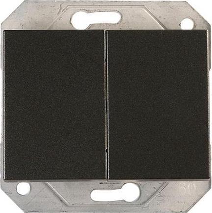 Actual product image Vila Switch Double Flush No Frame Ant Xp