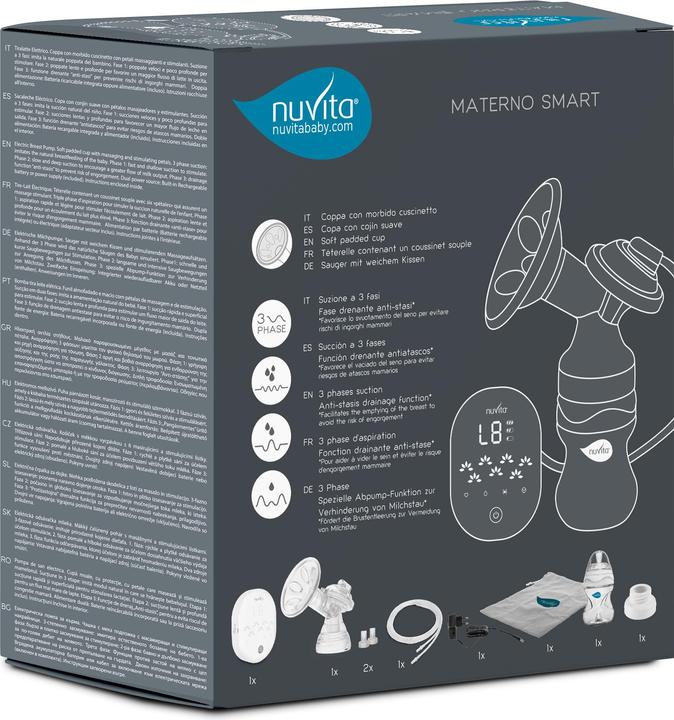 Immagine prodotto Nuvita Tiralatte elettrico Materno Smart singolo
