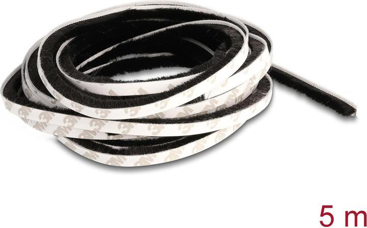 Image du produit Delock Bandes de brosses autocollantes 8mm - longueur 5