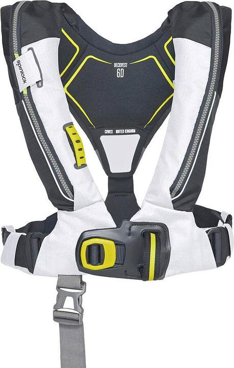 Produktbild Spinlock Deckvest 6D« Rettungsweste automatisch mit Harness (One Size, 50 - 90 kg)