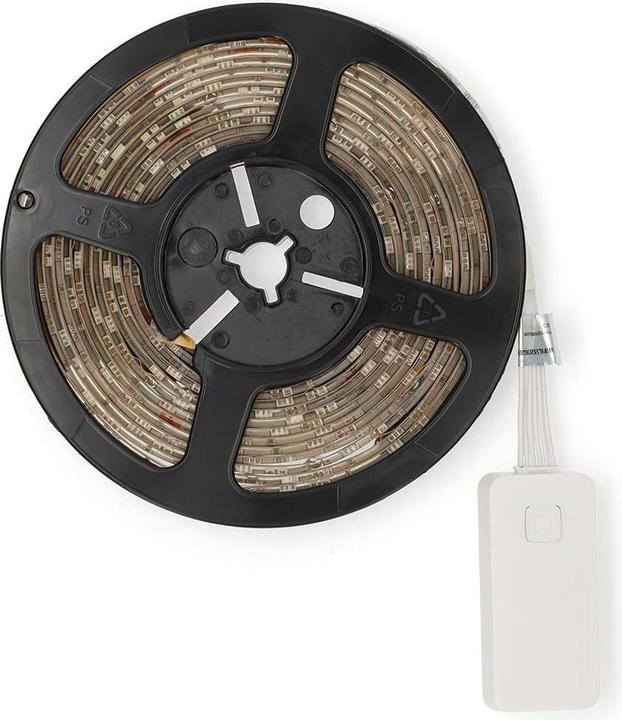 Image du produit Nedis SmartLife LED-Streifen | Wi-Fi | Kaltweiss / RGB / Warmweiss | SMD | 5.00 m | IP21 | 2700 - 65 (RGB, 500 cm, Intérieur)