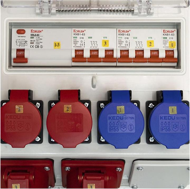 Produktbild Ekström Baustromverteiler (2 x, Typ 13, Typ 25)