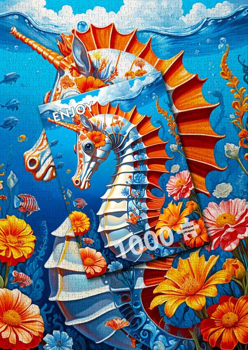 Image du produit Enjoy Puzzle Puzzle 1000 pièces - Hippocampe (1000 pièces)