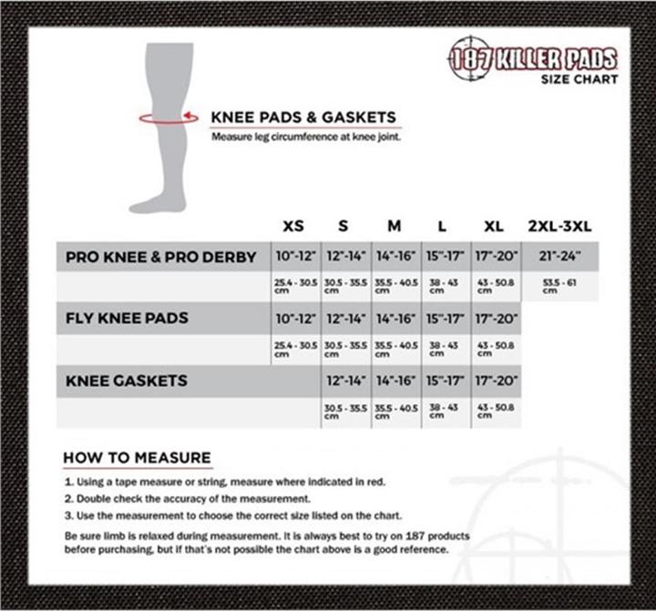 Image du produit 187 Killer Pads Coussinets de genou Pro (M, Genouillère, Coudes, Modèle unique)