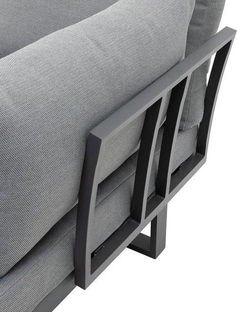 Immagine prodotto Greemotion Loungeset Samara, grigio, 3 posti a sedere
