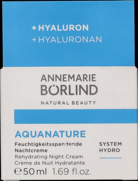 Actual product image Annemarie Börlind Aquanature (50 ml, Night cream, Up to SPF 10)