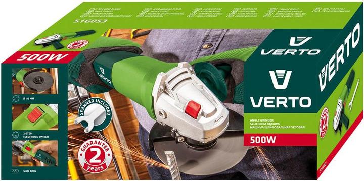 Produktbild Verto 053 Winkelschleifer 12000 RPM (115 mm)