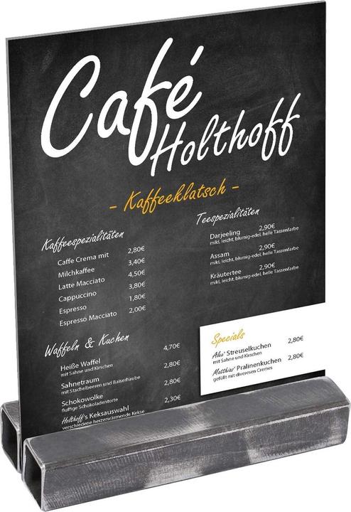Produktbild HMF 10 Metall Menükartenhalter, 45941