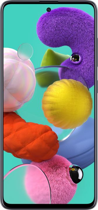 Produktbild Samsung Galaxy A51 (128 GB, Prism Crush Black, 6.50", Dual SIM + SD, 48 Mpx, 4G)