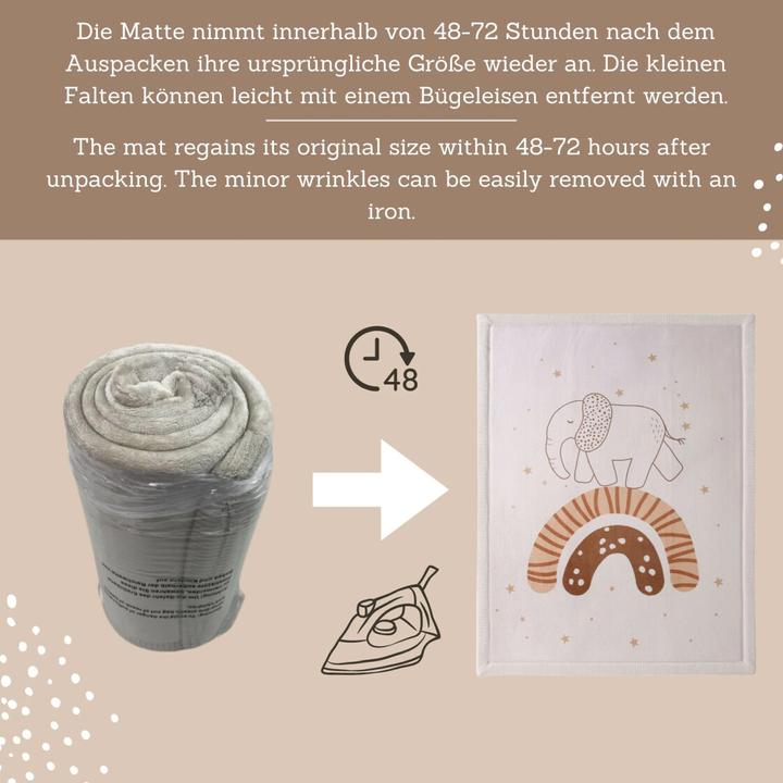 Produktbild Hakuna Matte Samtmatte, Wolke Spielmatte (160 x 120 cm)