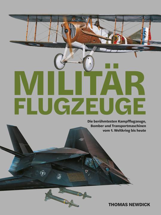 Actual product image Militärflugzeuge (German, Thomas Newdick, 2022)