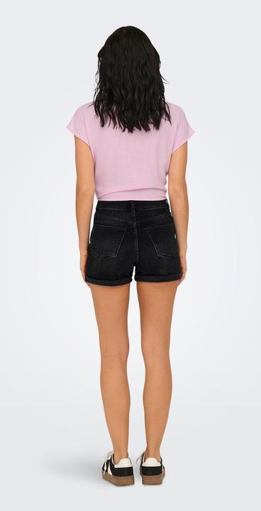 Produktbild Only ONLJOSEPHINE Hohe Taille Normal geschnitten Jeans-Shorts Jeans-Shorts (XS)