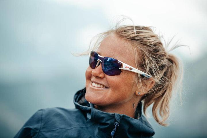 Immagine prodotto Julbo Occhiali da sole Aerolite Zebra Light (Blu, Bianco, Pink)