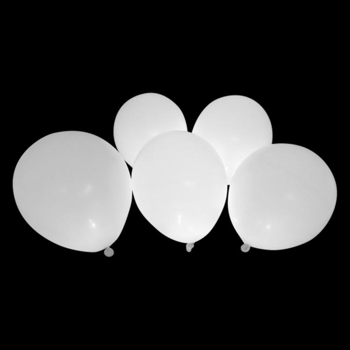 Actual product image Amscan 5 LED Balloons white