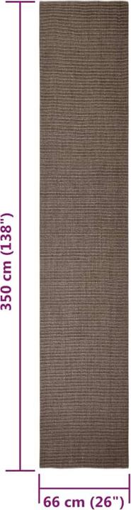 Produktbild VidaXL Cat (350 cm, Braun)