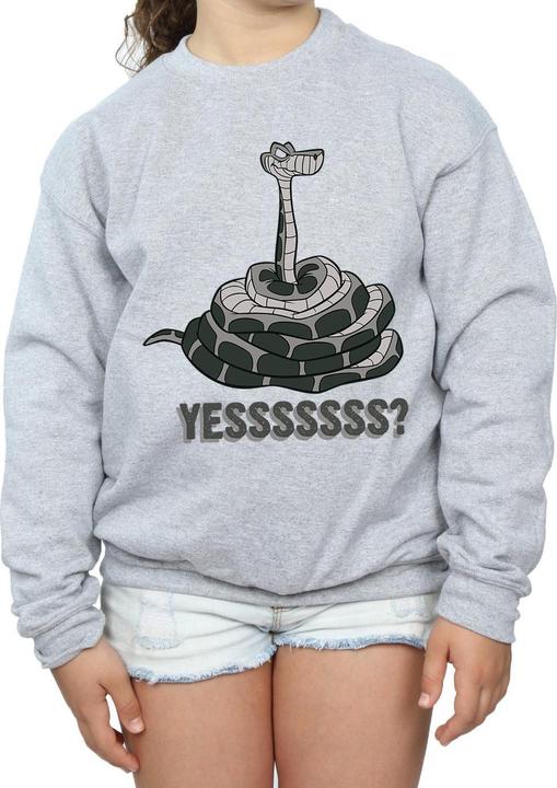 Image du produit Disney - Sweat THE JUNGLE BOOK KAA YESSSSS - Fille (128)