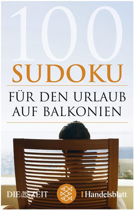 Immagine prodotto 100 Sudoku für den Urlaub auf Balkonien (Tedesco, Handelsblatt, DIE ZEIT online GmbH, 2007)