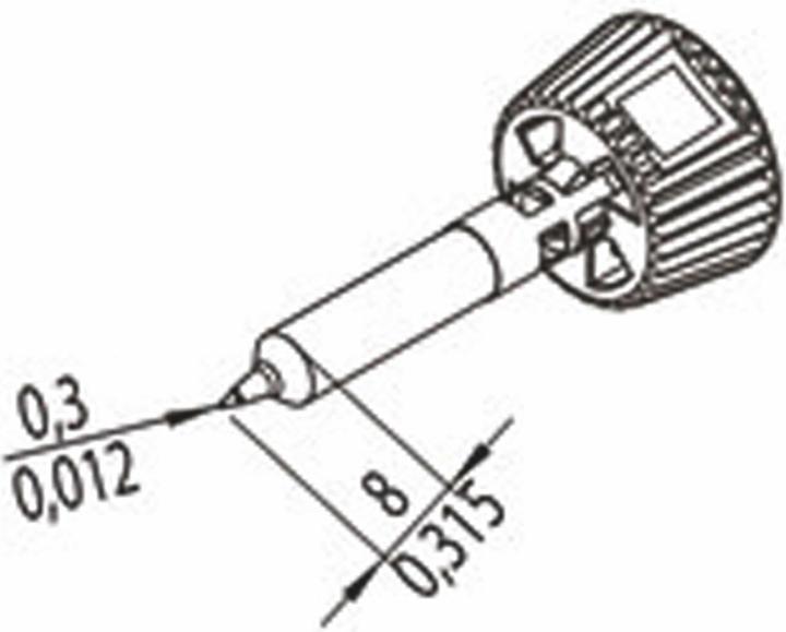 Produktbild 0142PDLF03/SB Lötspitze Spitzen-Grösse 0.30 mm Inhalt 1 St. (Lötkolben)