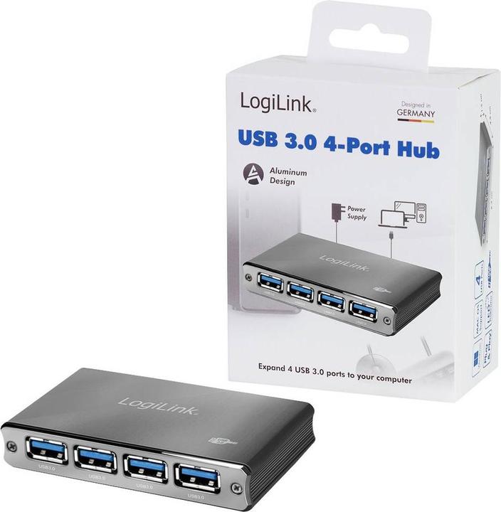 Produktbild LogiLink UA0282 (USB-A, 4 Ports)