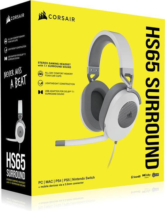 Actual product image Corsair HS65 Surround (Cable)