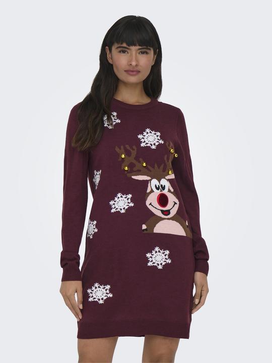 Actual product image Only Christmas print dress (S)