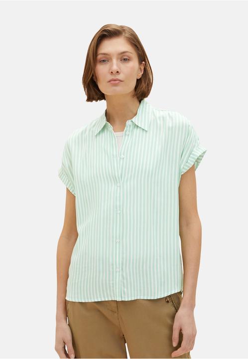 Actual product image Tom Tailor Bluse Kurzarmbluse (38)