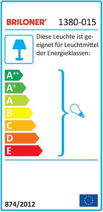Energie-Label Briloner Sand (E27)