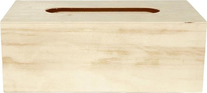 Immagine prodotto Natura Punto Scatola di tessuto cosmetico in legno, naturale, 25 x 13 x 9,2 cm