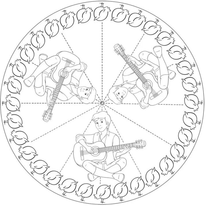 Actual product image Bibi and Tina: My favourite mandalas
