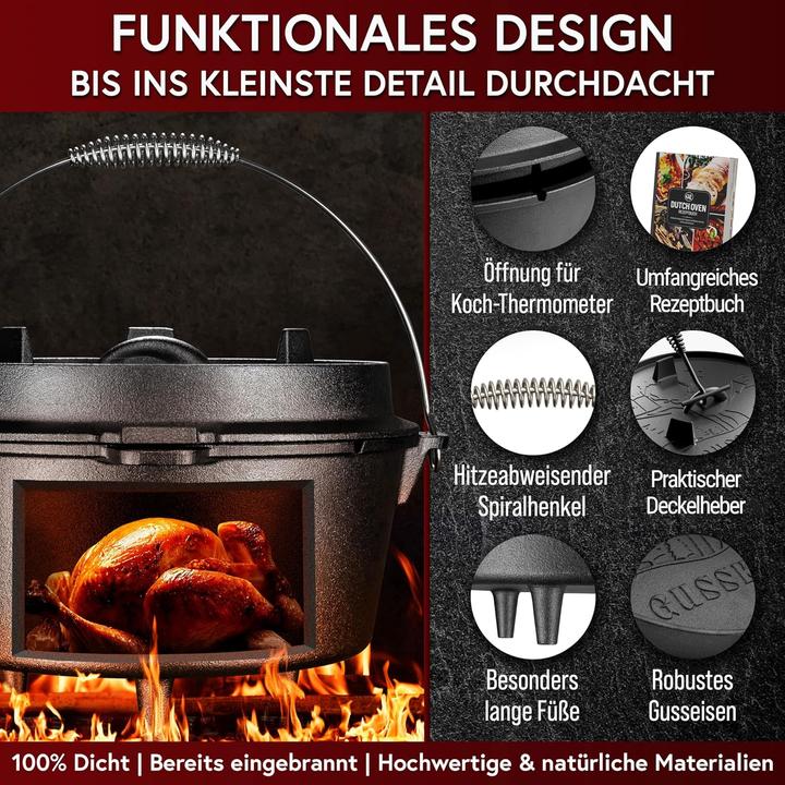 Actual product image Gusskönig Dutch Oven Set