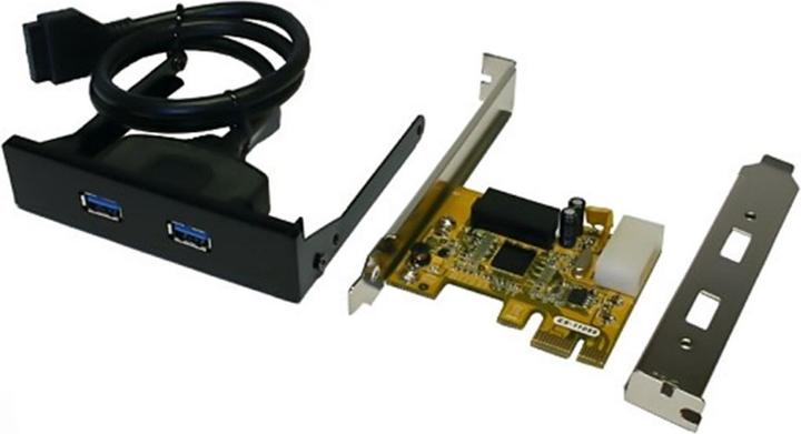Actual product image Exsys EX-11099- 2 - USB Adapter - PCIe USB 3.0