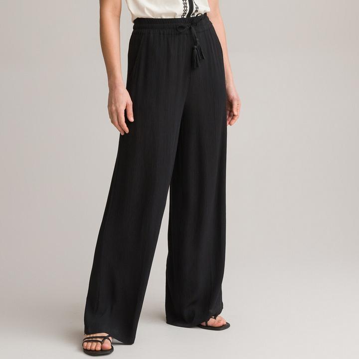 Produktbild Anne Weyburn Weite Hose aus Crepon (48)