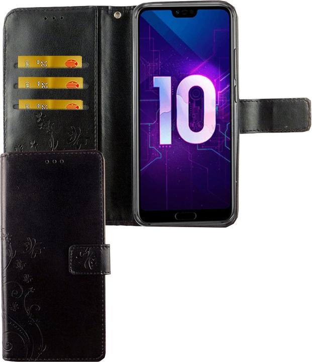 Produktbild König Design Hülle Handy Schutz für Huawei Honor 10 Case Cover Tasche Wallet Etui Handyhülle (Honor 10)