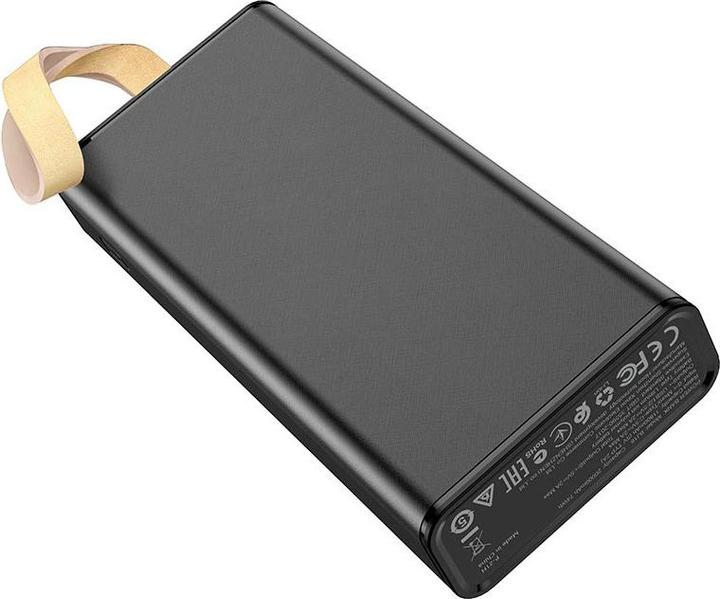 Actual product image Xiaomi External battery Power Bank Borofone BJ18 2xUSB 20000mAh black (20000 mAh)