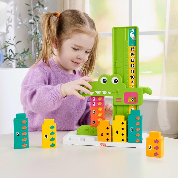 Immagine prodotto Fisher-Price Mein Zahlen-Krokodil (Tedesco, Francese, Svizzero-tedesco, Italiano, Inglese)