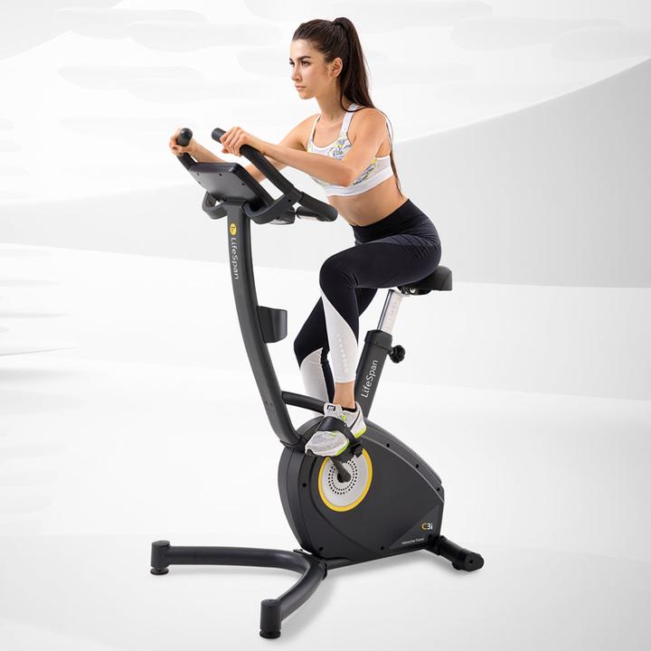 Produktbild Lifespan Europe Heimtrainer "Hometrainer Upright Bike C3i" LifeSpan Fitness