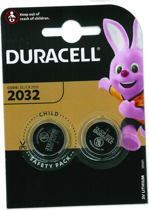Actual product image Duracell Lithium Button Cells (2 pcs., CR2032, 230 mAh)