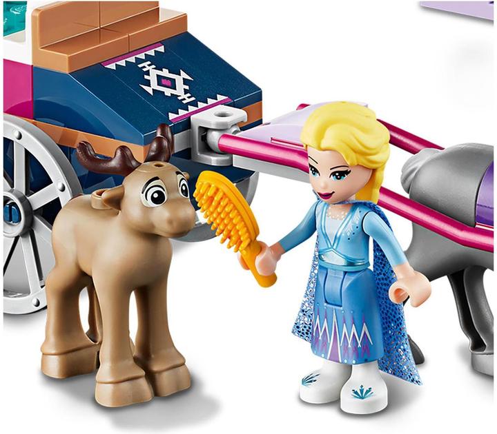 Actual product image LEGO Elsa and the Reindeer Carriage (41166, LEGO Disney)