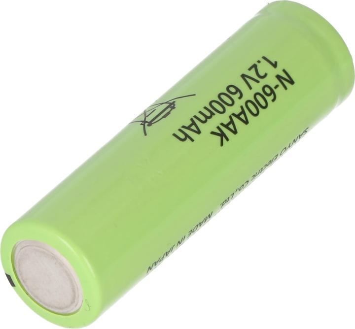 Immagine prodotto Panasonic Batteria Sanyo N-600AAK, N-600AAK Mignon AA NiCd (1 pz., AA, 600 mAh)